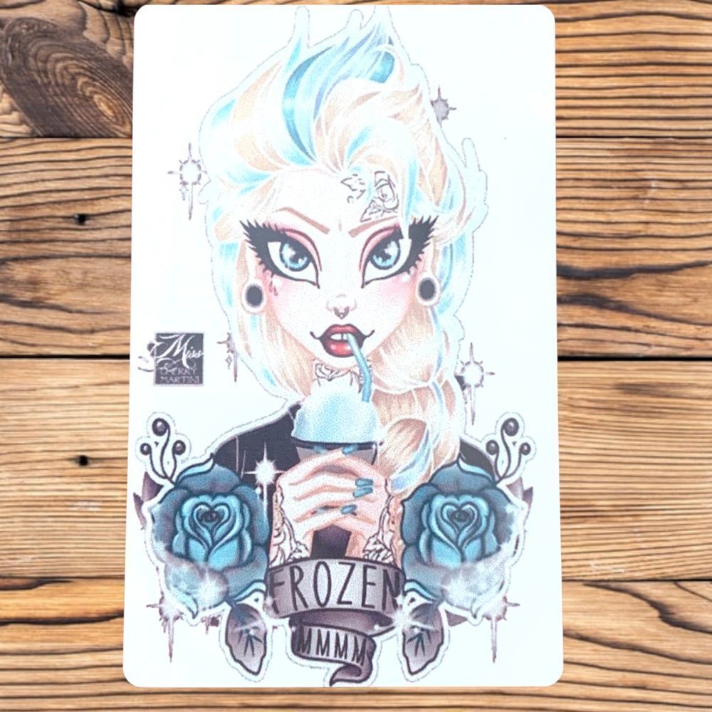 Twisted Disney Frozen Elsa Magnet